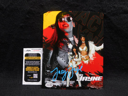 Jacy Jayne Signed/Autographed 8x10 Photo JSA COA WWE