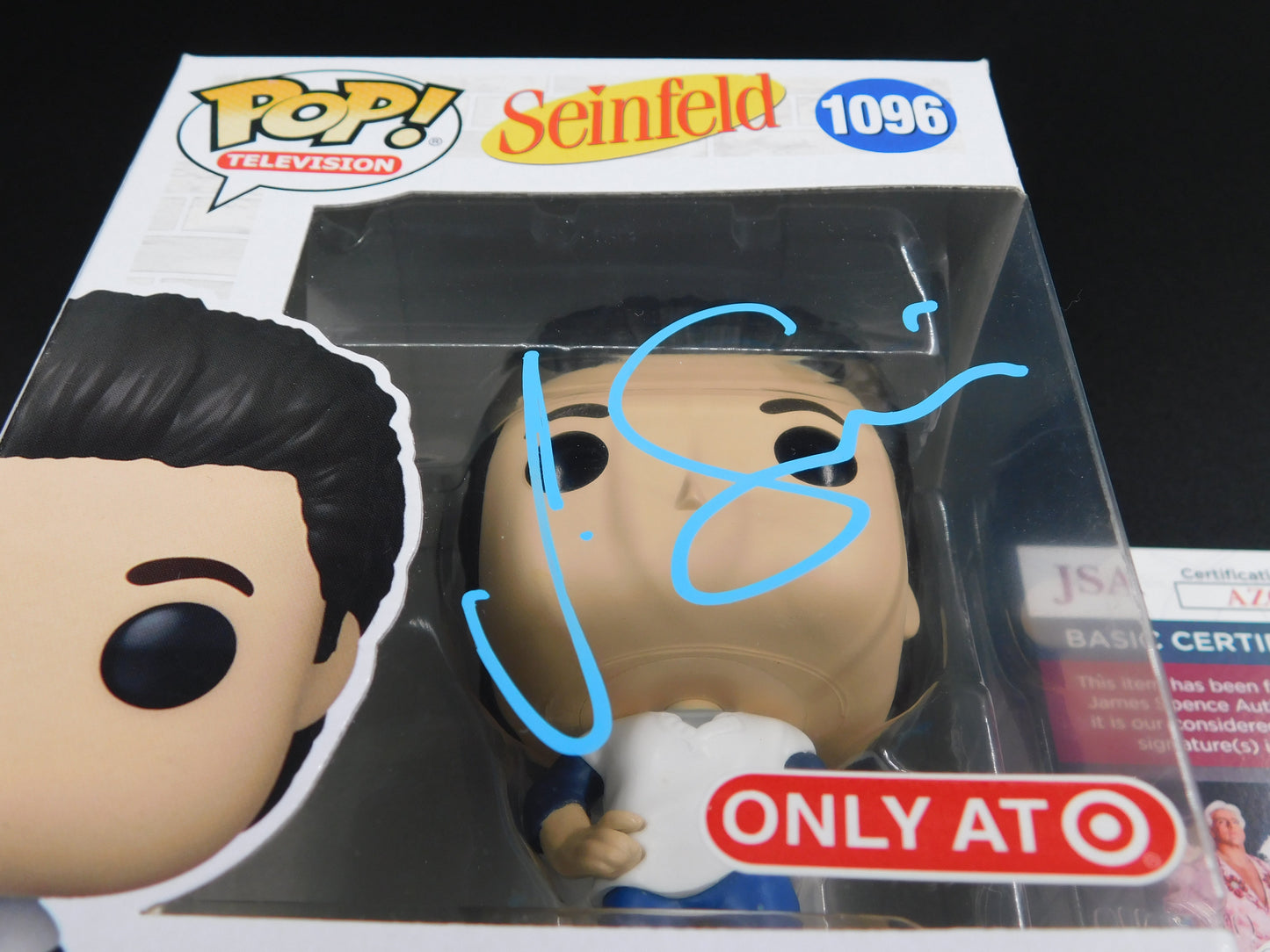 Jerry Seinfeld Signed Autographed Funko Pop! 1096 Jerry Target Exclusive JSA COA