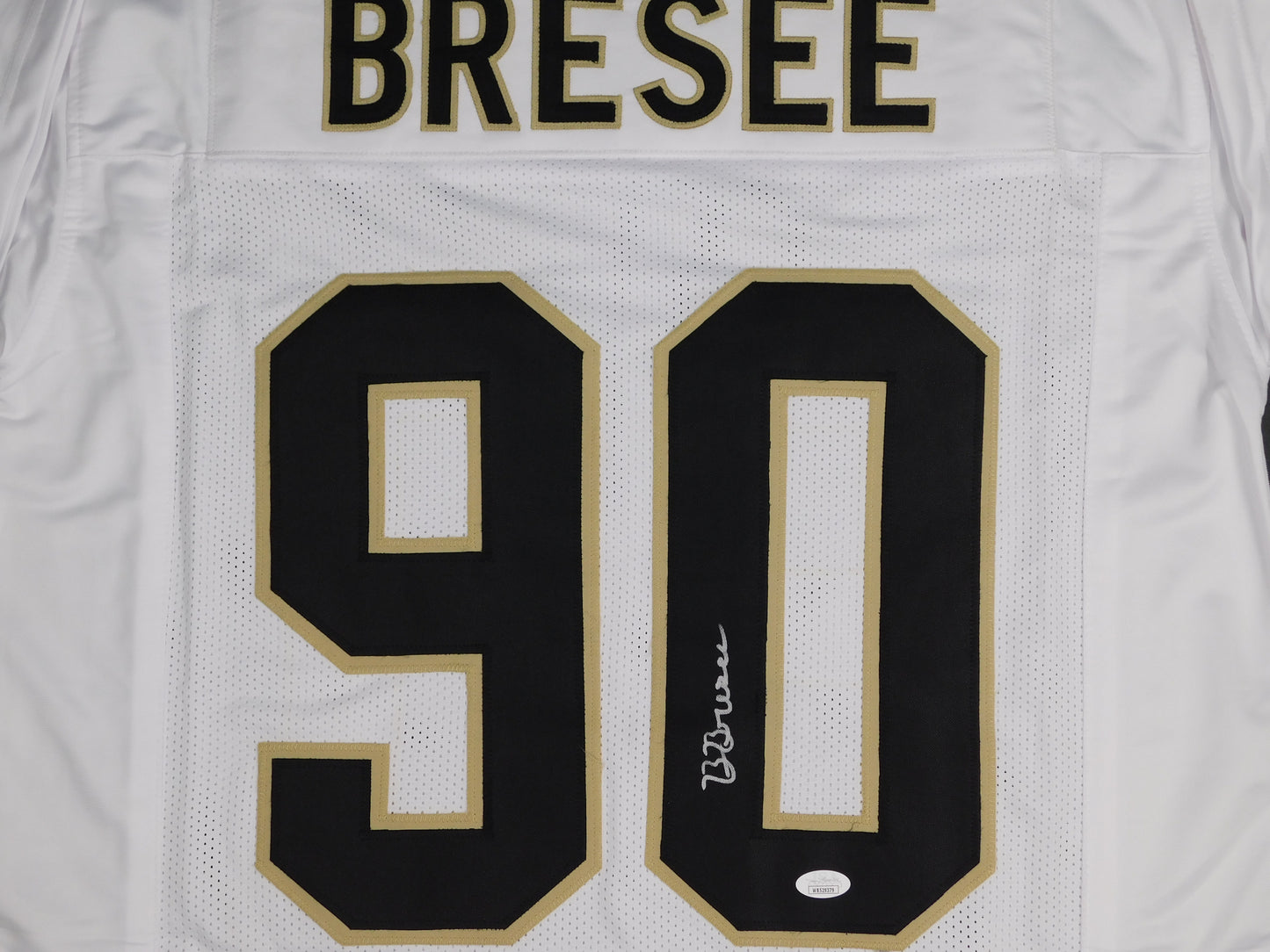 Bryan Bresee Signed Autographed New Orleans Saints White Jersey Clemson JSA COA