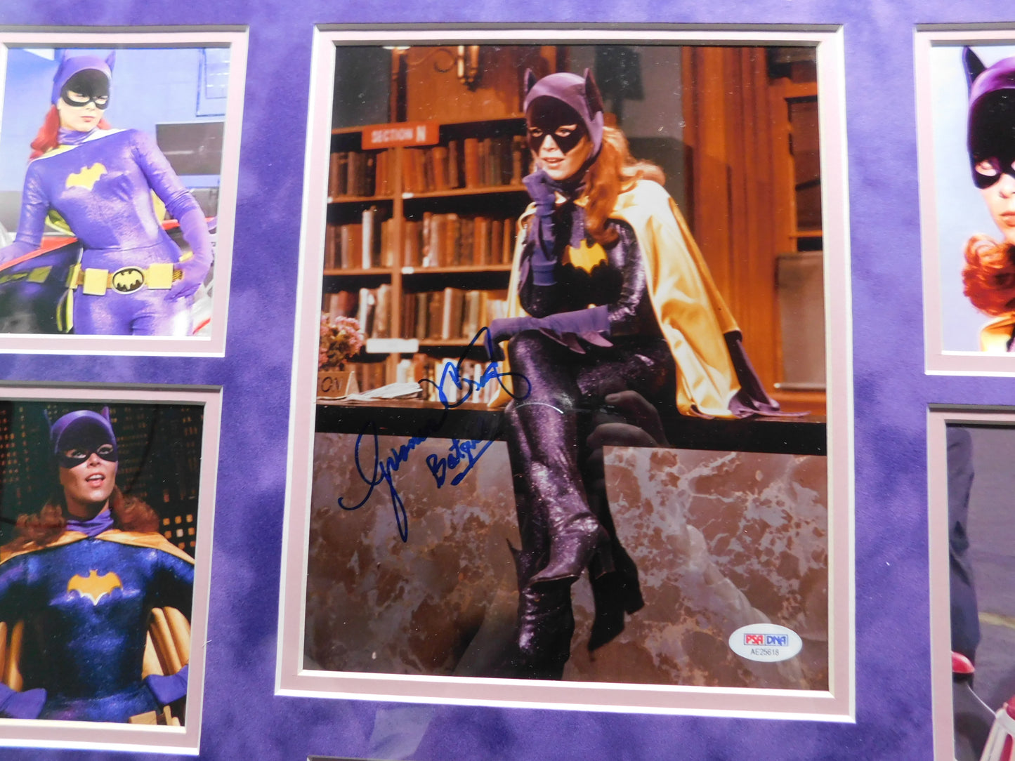 Yvonne Craig Signed Framed Autographed Photo Batgirl PSA DNA