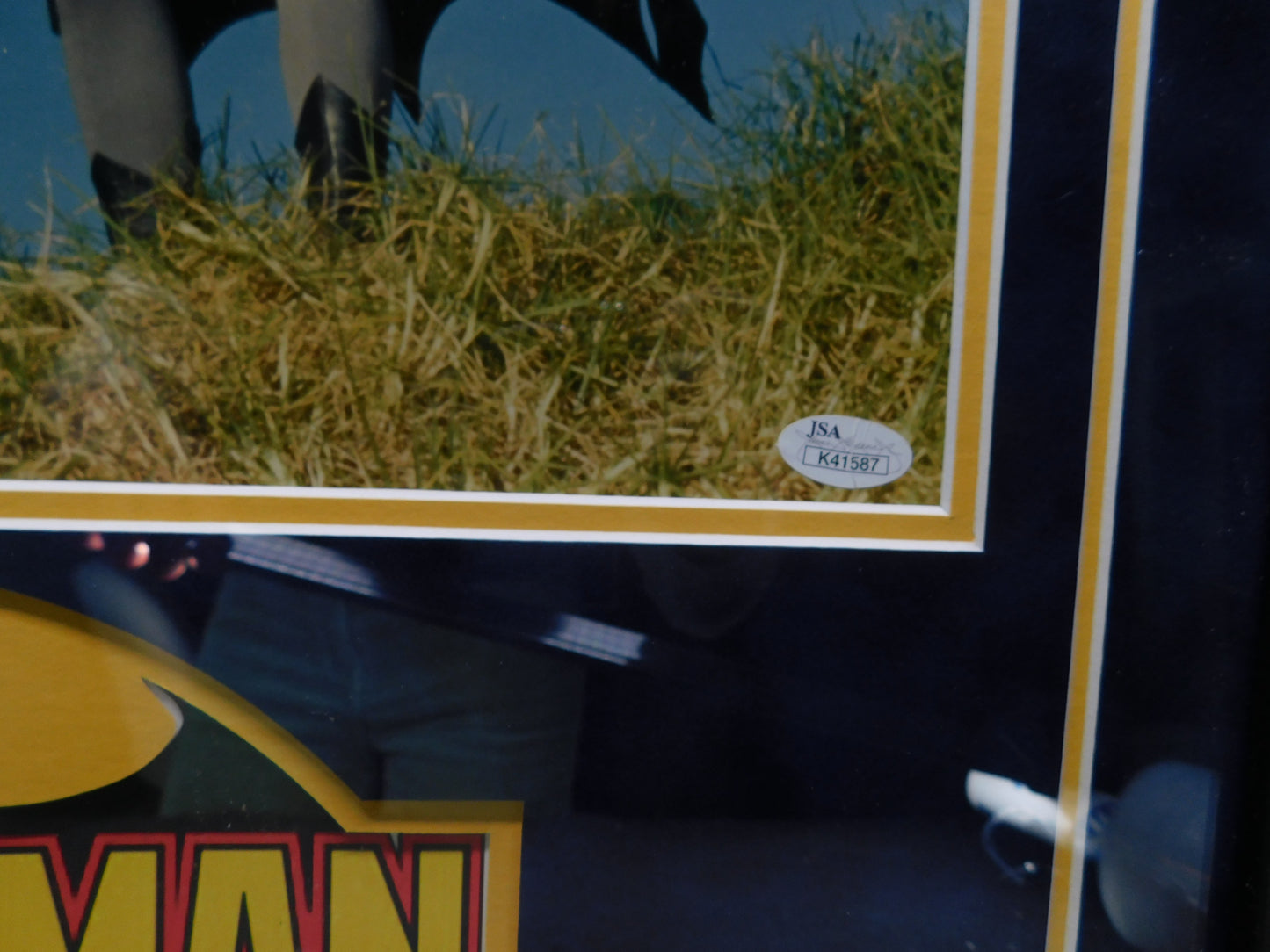 Adam West/Burt Ward Signed Framed Autographed 11x14 Photo Batman JSA COA