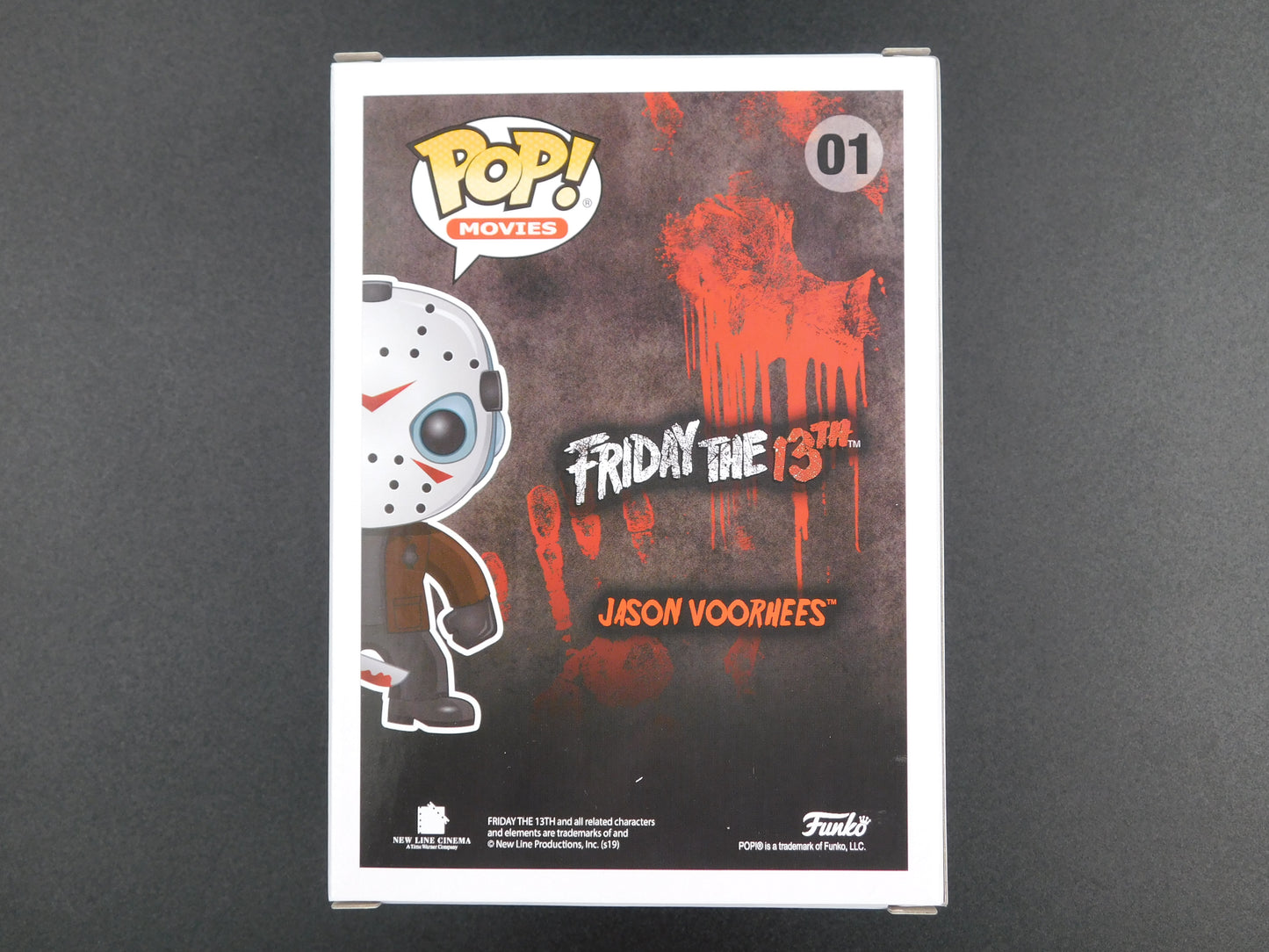 Ari Lehman Signed Funko Pop 01 Friday The 13th Jason Voorhees Fuck Freddy He's My Bitch JSA COA