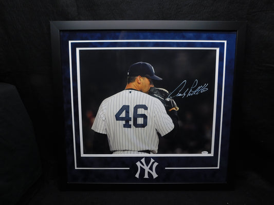 Andy Pettitte Signed Framed Autographed 16x20 Photo New York Yankees JSA COA (C)