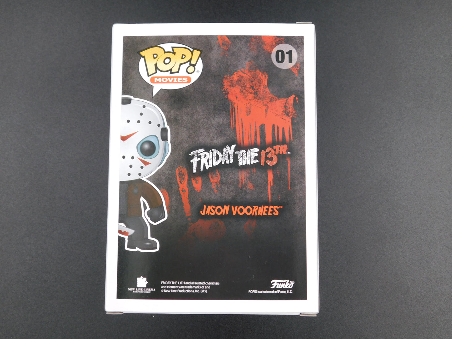 Ari Lehman Signed Funko Pop 01 Friday The 13th Jason Voorhees A Real Lady Killer JSA COA