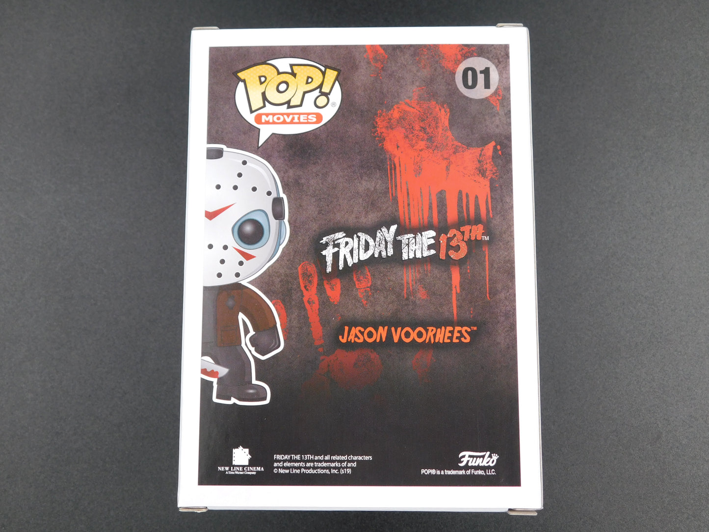 Ari Lehman Signed Funko Pop 01 Friday The 13th Jason Voorhees F**k Trump JSA COA