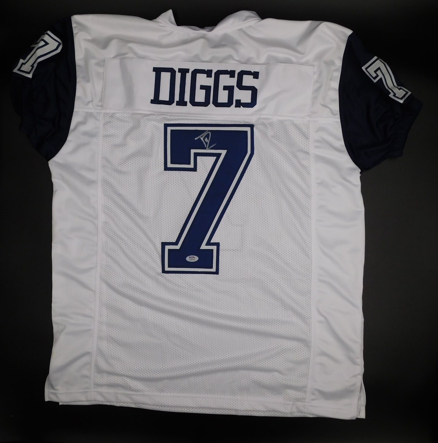 Trevon Diggs Signed Autographed Dallas Cowboys Thanksgiving Day Alt White Jersey PSA COA