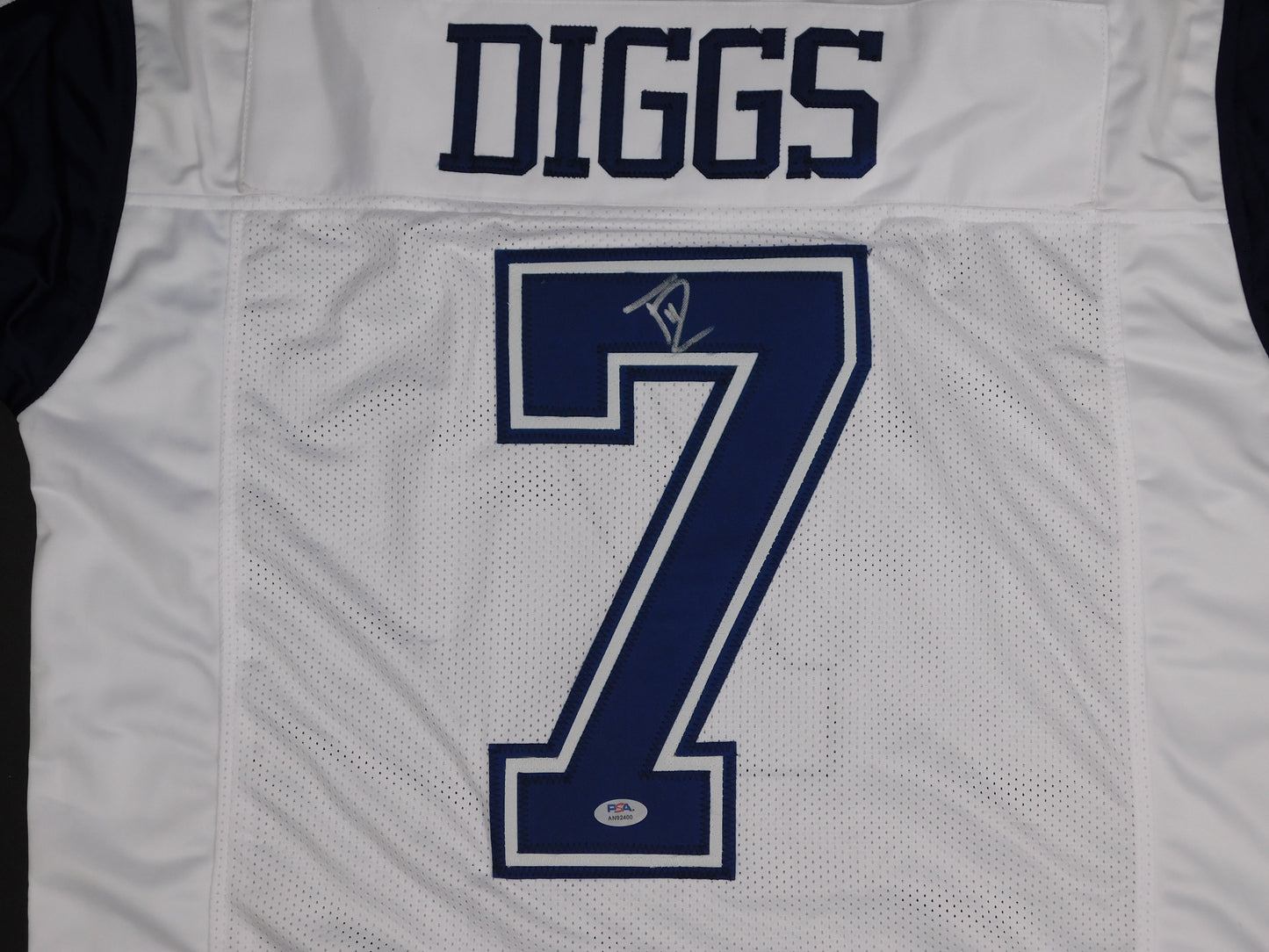 Trevon Diggs Signed Autographed Dallas Cowboys Thanksgiving Day Alt White Jersey PSA COA