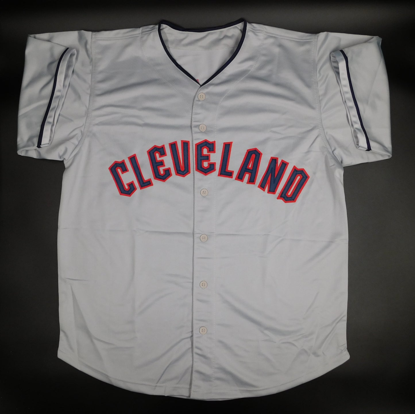 Steven Kwan Signed Autographed Cleveland Guardians Grey Baseball Jersey JSA COA