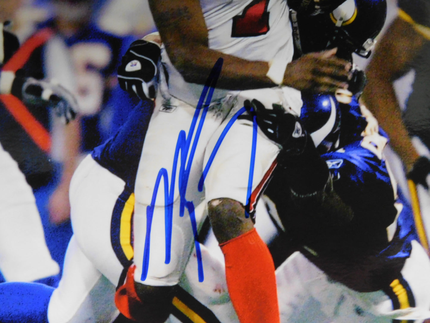 Micheal Vick Signed/Autographed 8x10 Photo Atlanta Falcons JSA COA