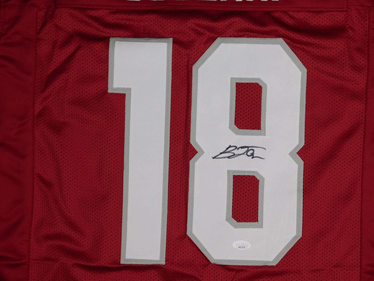 BJ Ojulari Signed Autographed Arizona Cardinals Red Maroon Football Jersey JSA COA