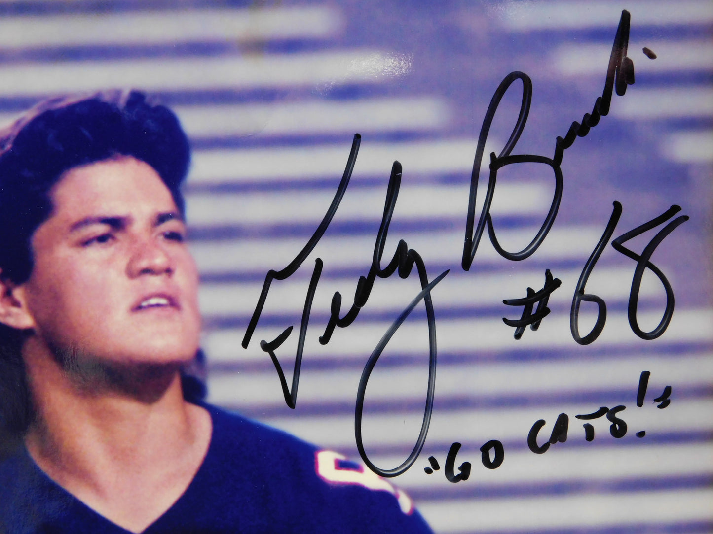 Teddy Bruschi Signed/Autographed 8x10 Photo New England Patriots JSA COA