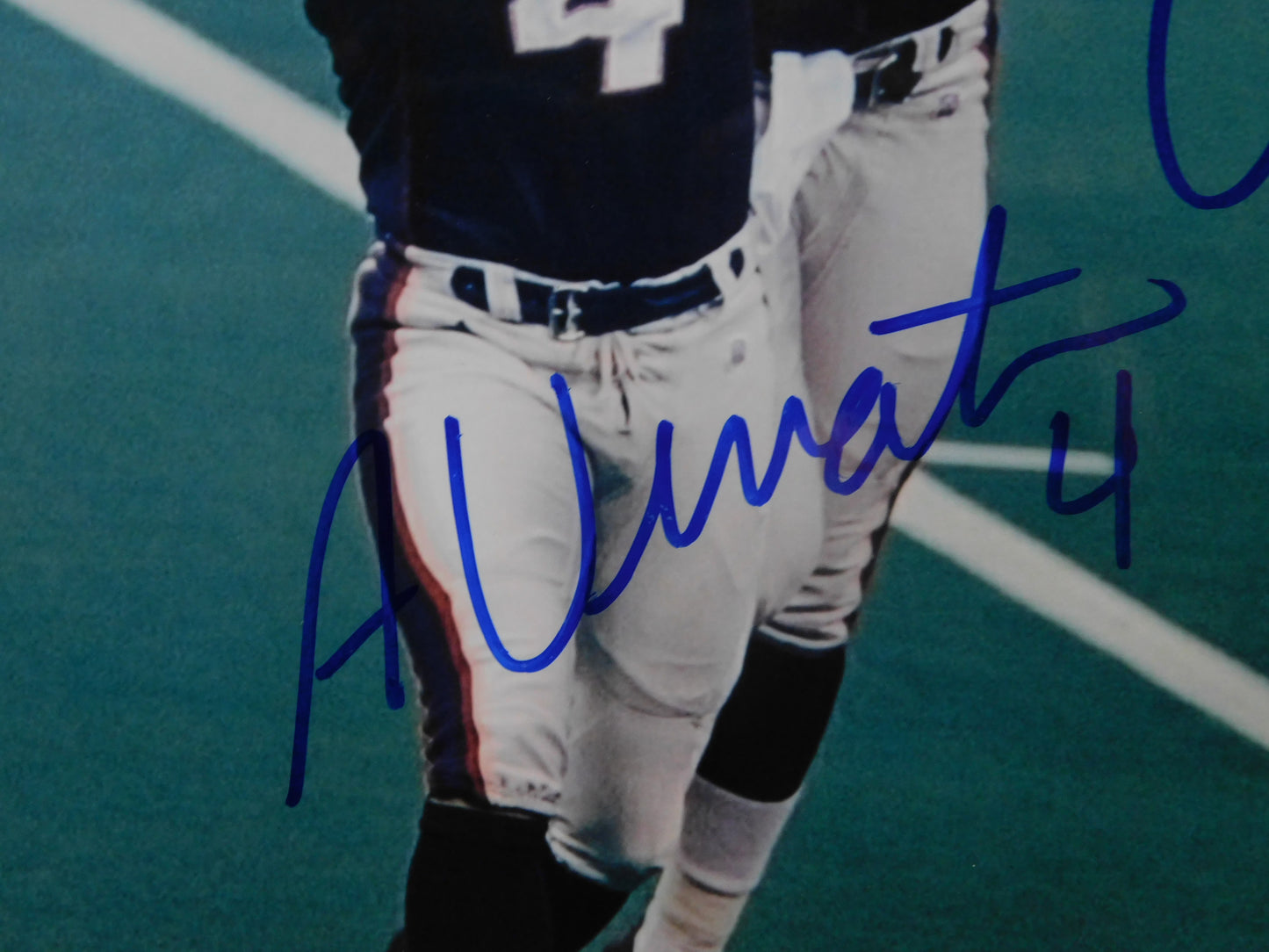 Adam Vinatieri&Walter Signed/Autographed 8x10 Photo New England Patriots JSA COA