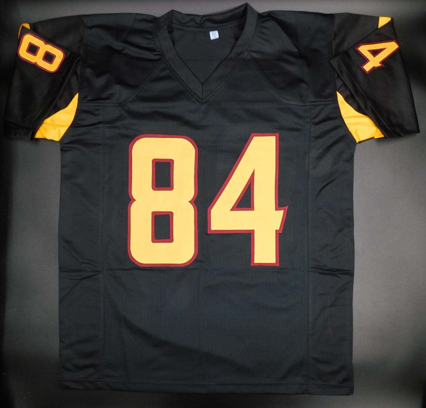 Frank Darby Signed Autographed Arizona St Sun Devils Black Football Jersey JSA COA