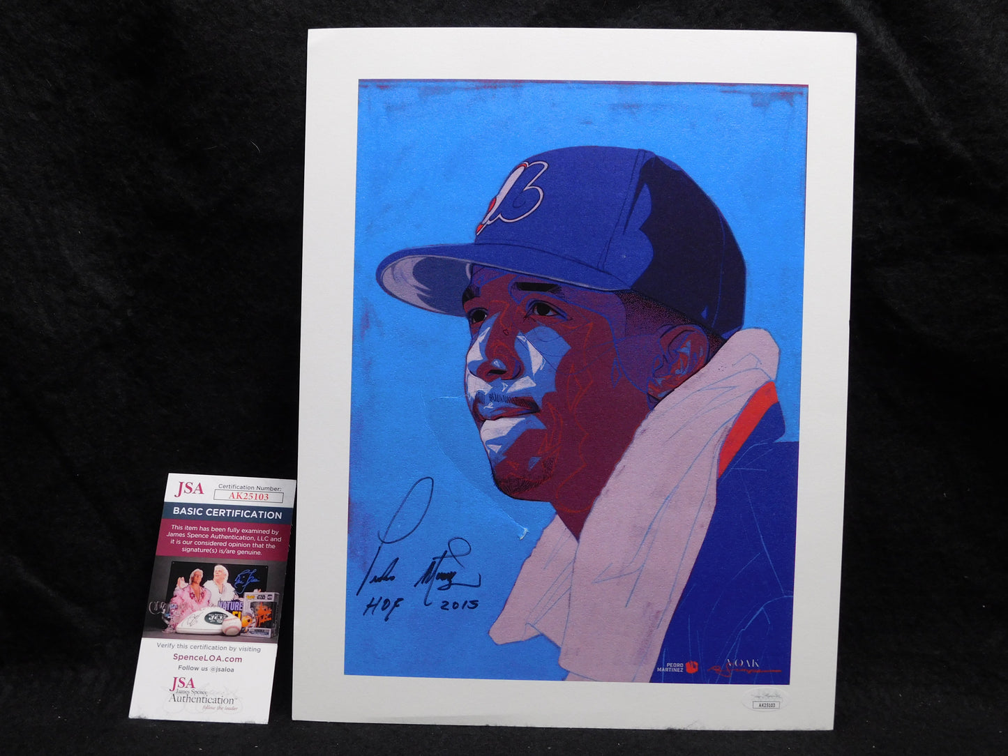 Pedro Martinez Signed/Autographed 11x14 Photo Montreal Expos JSA COA