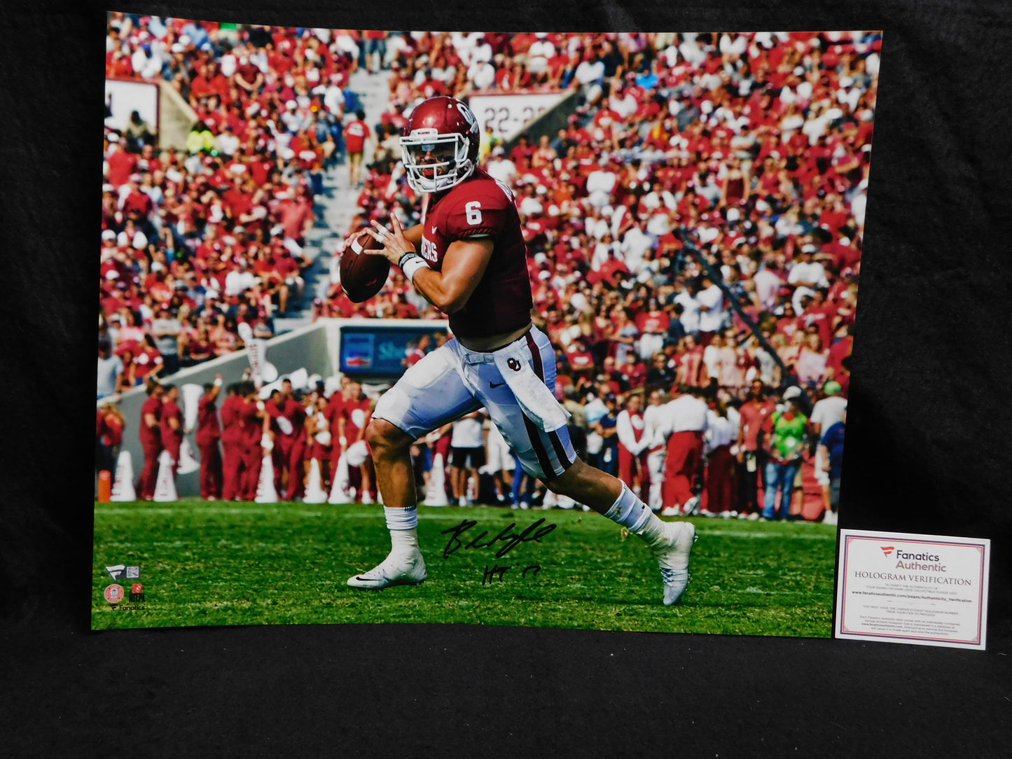 Baker Mayfield Signed/Autographed 16x20 Photo OSU Fanatics COA