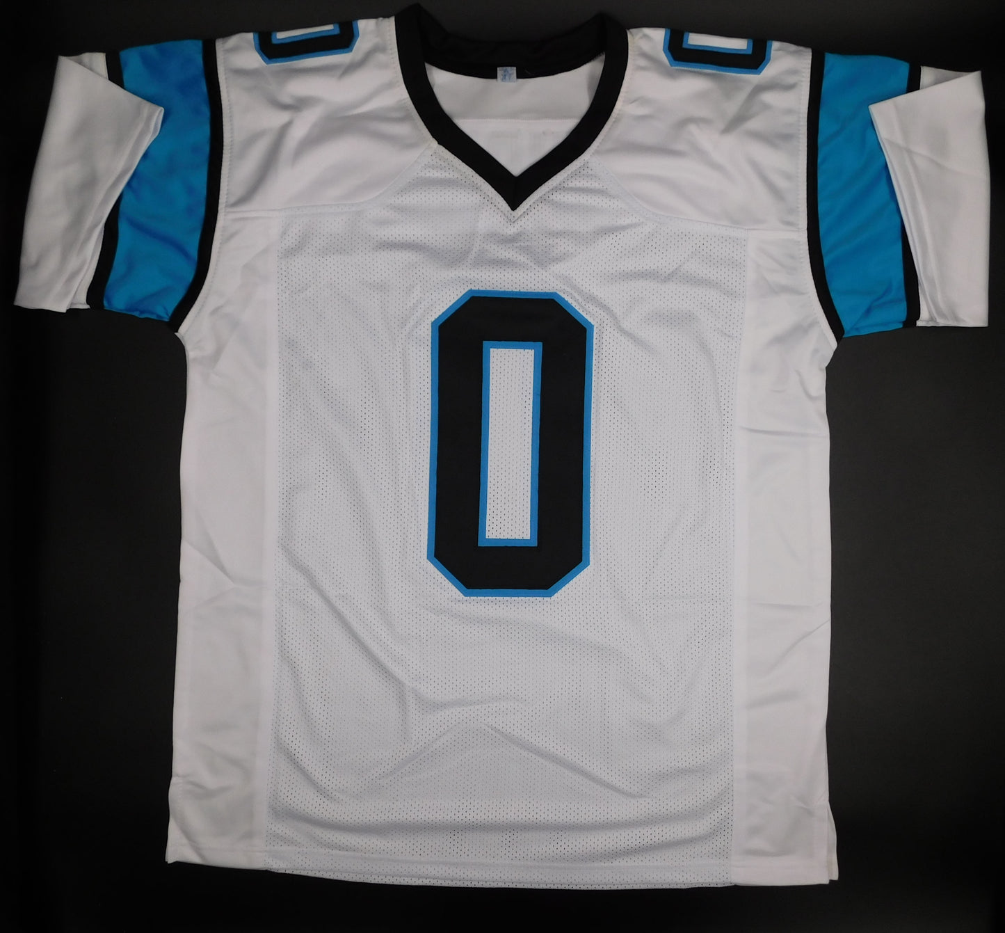 Brian Burns Signed Autographed Carolina Panthers White Football Jersey JSA COA