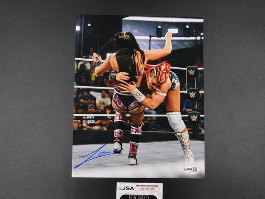 Zaria Signed/Autographed 8x10 Photo JSA COA WWE