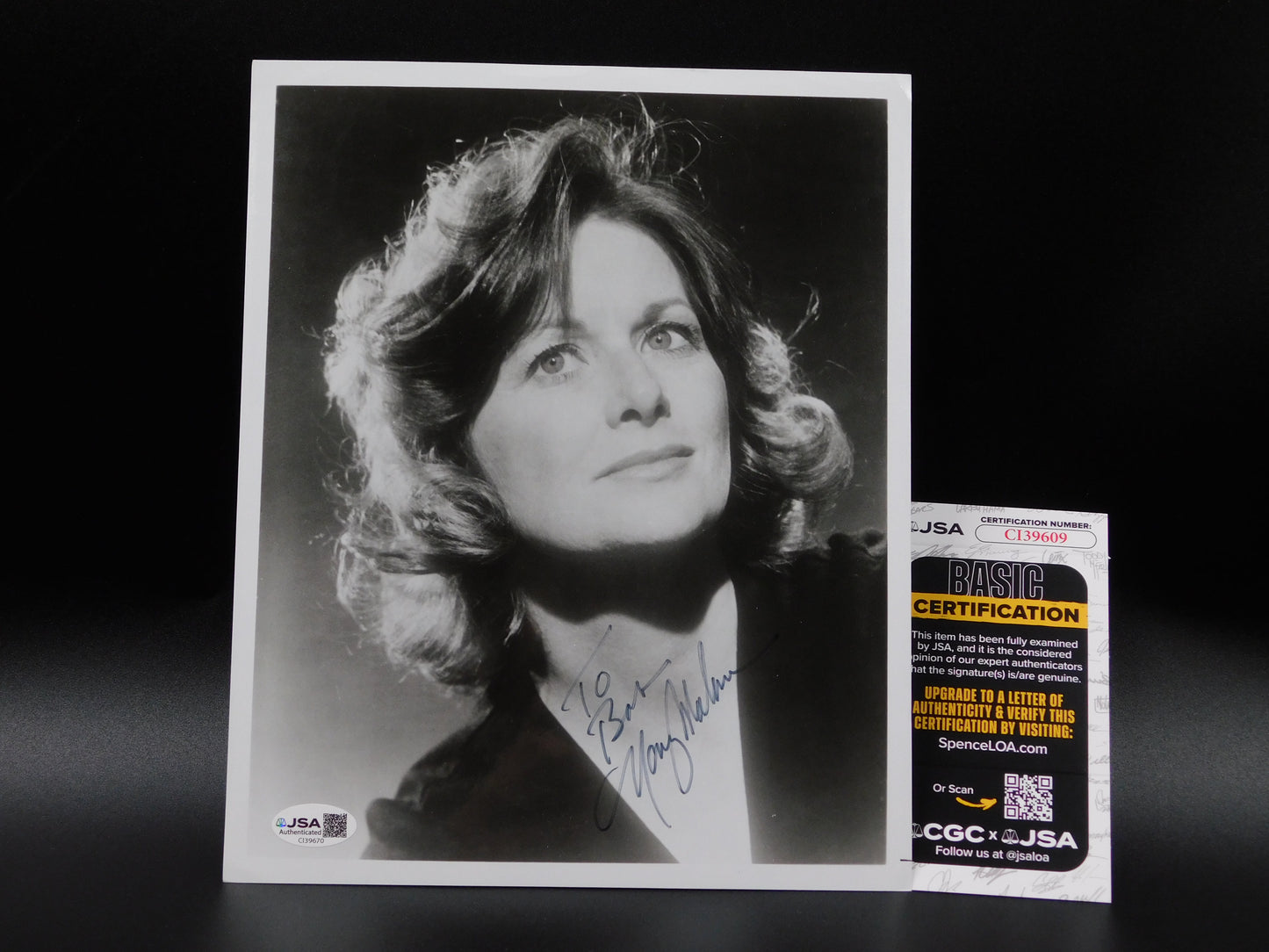 Nancy Malone Signed/Autographed 8x10 Photo JSA COA
