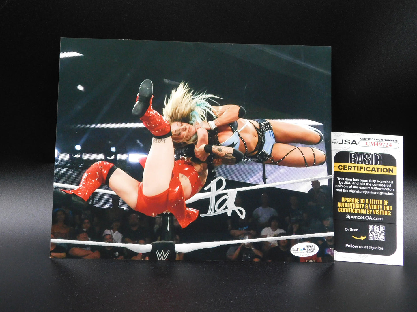 Tatum Paxley Signed/Autographed 8x10 Photo JSA COA WWE