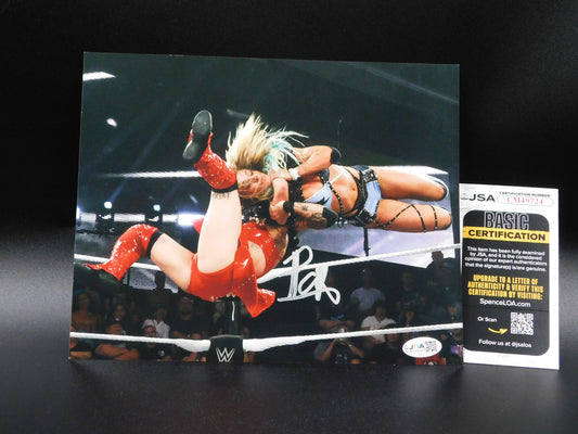 Tatum Paxley Signed/Autographed 8x10 Photo JSA COA WWE