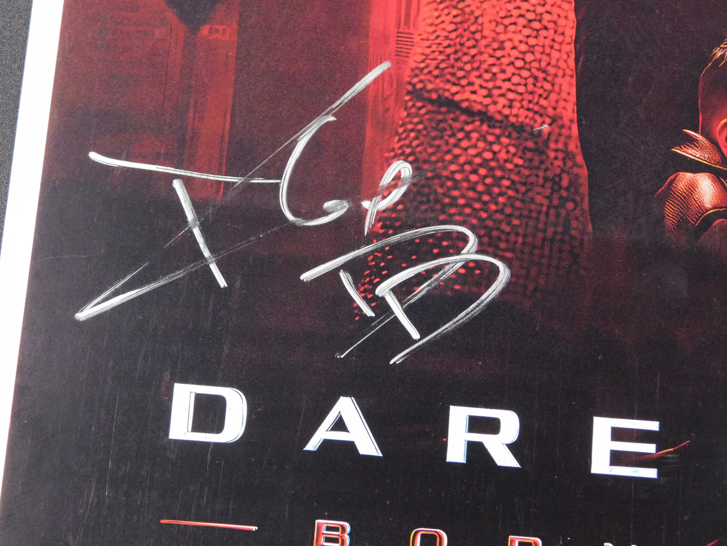 Charlie Cox & Vince Signed/Autographed Daredevil 11x17 Movie Poster JSA COA (A)
