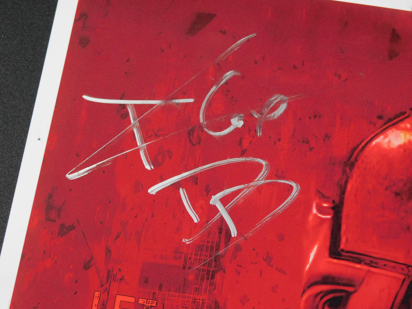 Charlie Cox & Vince Signed/Autographed Daredevil 11x17 Movie Poster JSA COA (C)