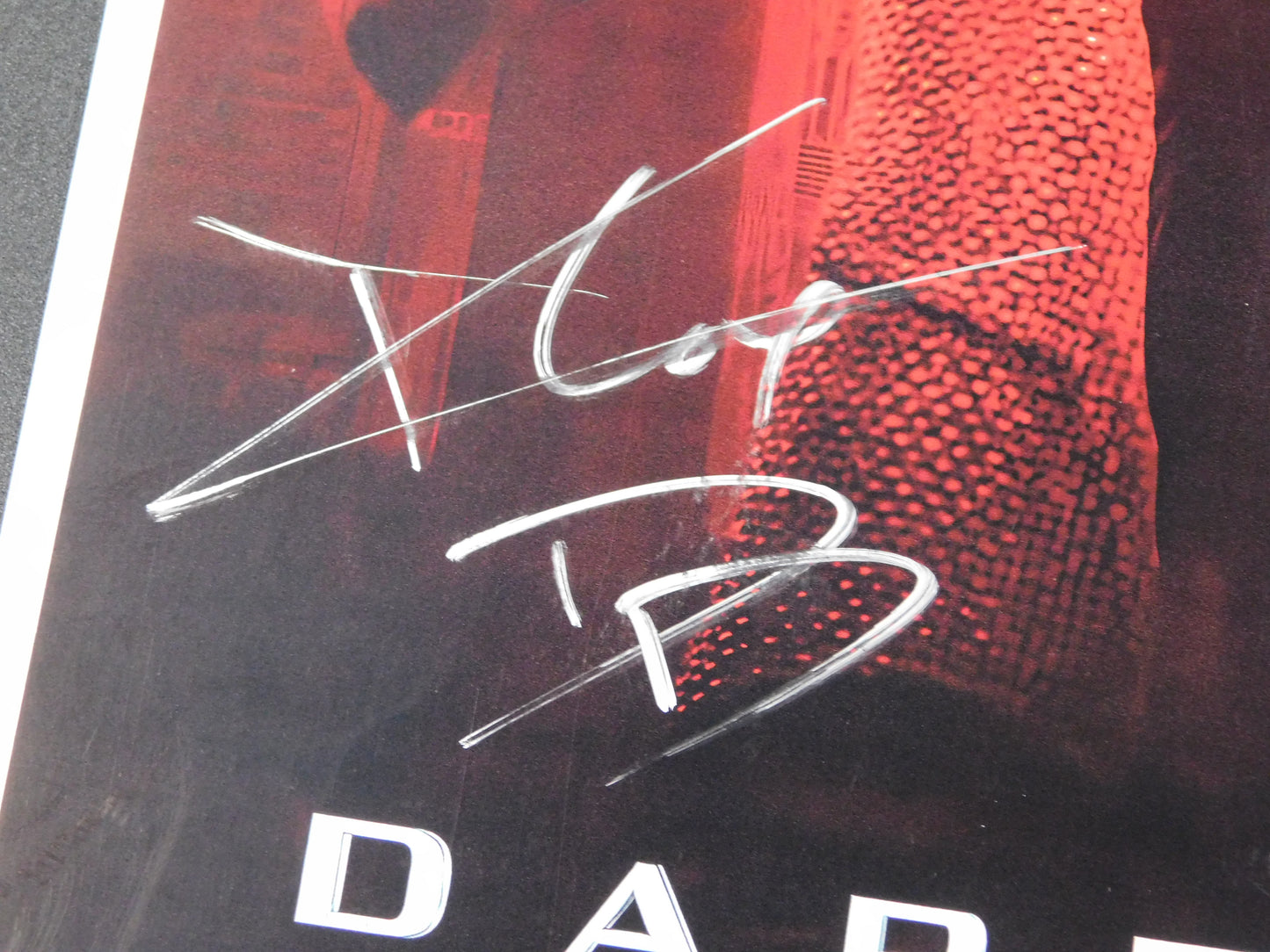 Charlie Cox & Vince Signed/Autographed Daredevil 11x17 Movie Poster JSA COA (D)