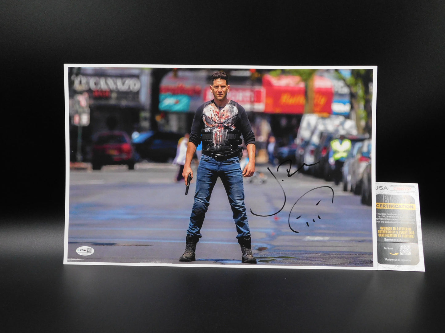 John Bernthal Signed/Autographed Punisher 11x17 Poster JSA COA (C)