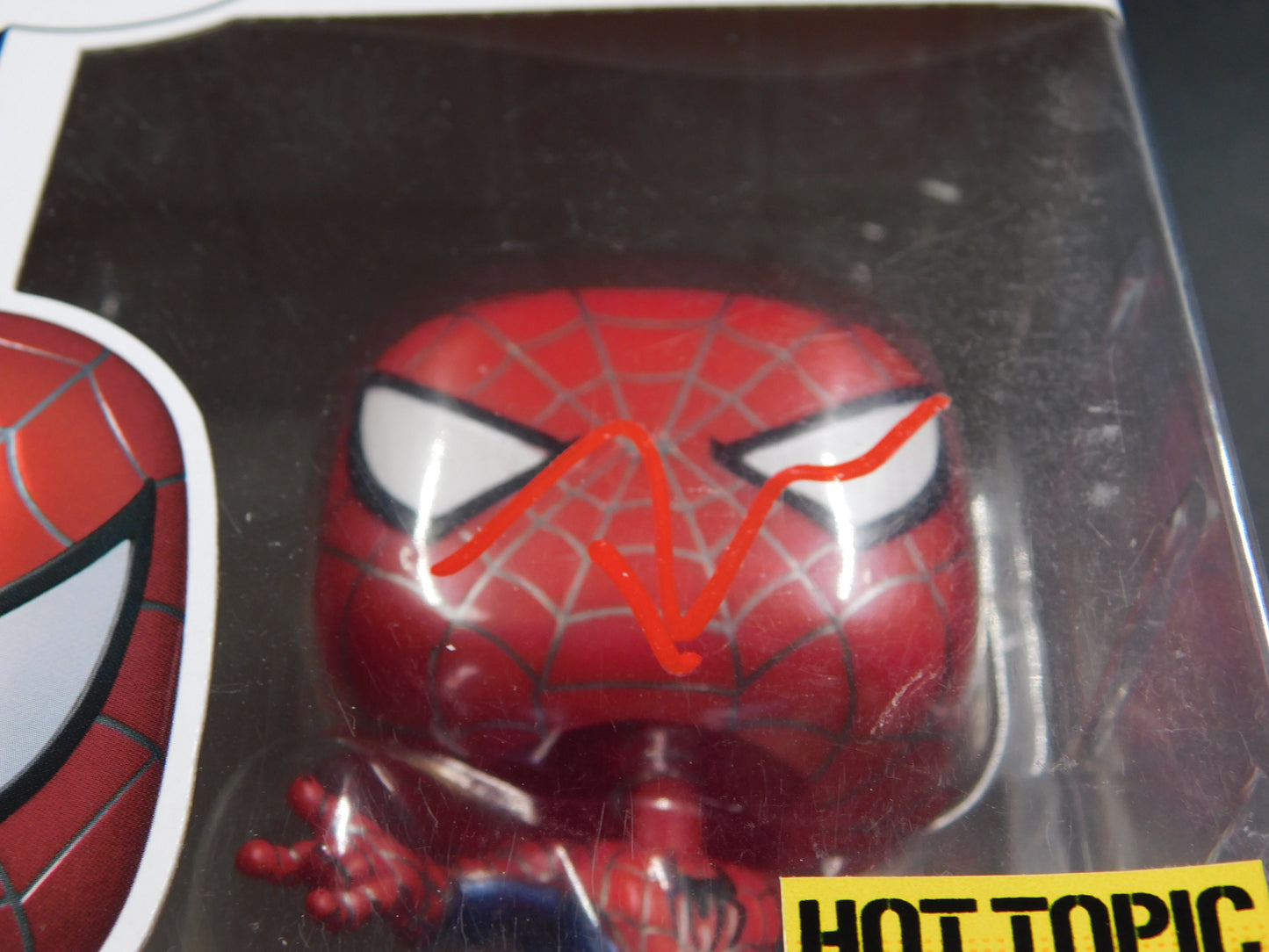 Tobey Maquire Signed Autographed Funko Pop 1158 Spider-Man No Way Home Peter Parker ACOA
