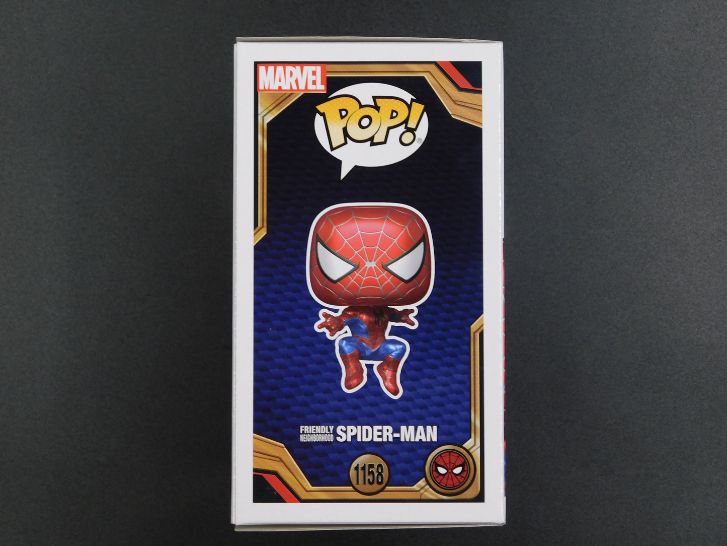 Tobey Maquire Signed Autographed Funko Pop 1158 Spider-Man No Way Home Peter Parker ACOA