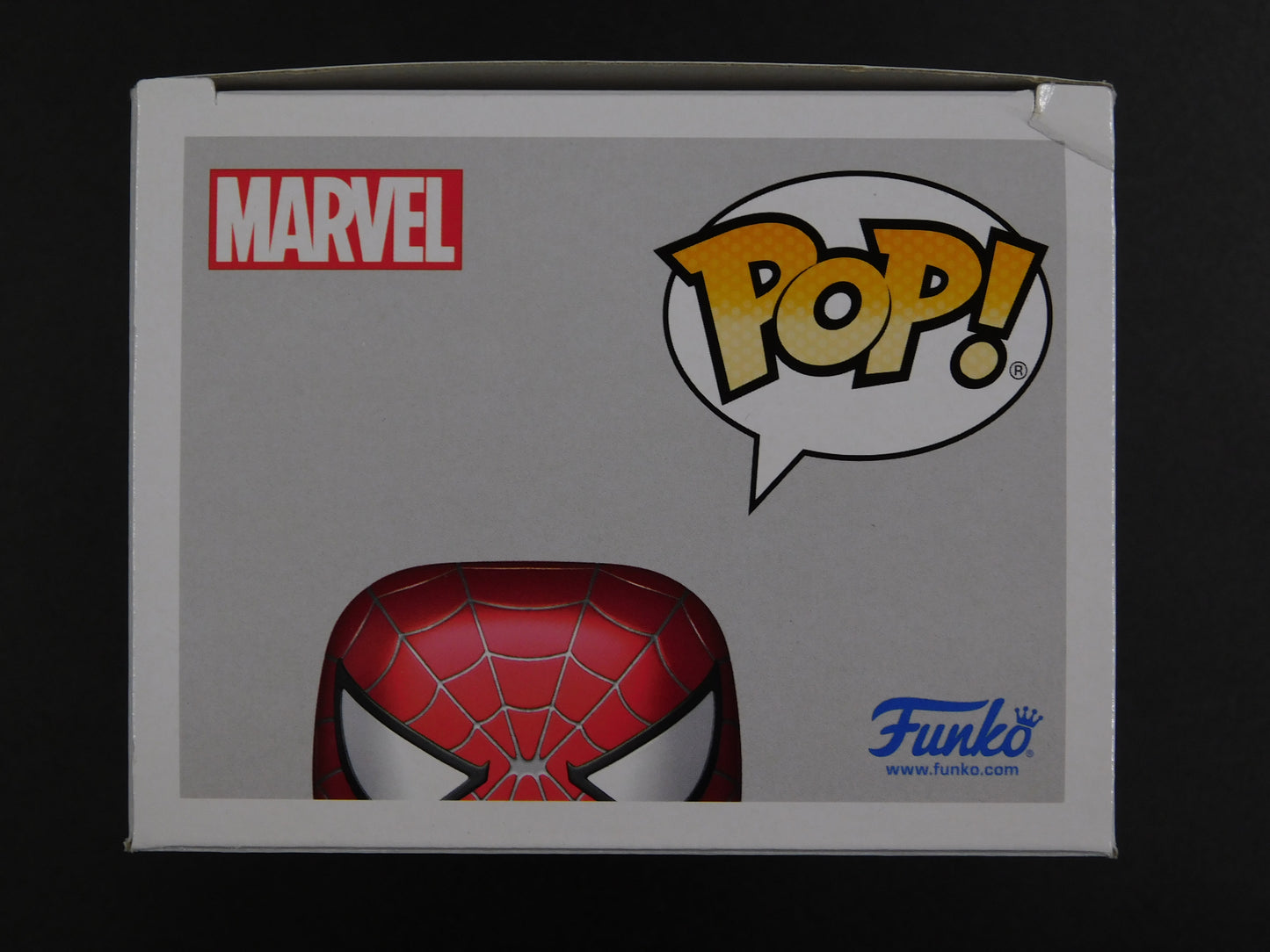 Tobey Maquire Signed Autographed Funko Pop 1158 Spider-Man No Way Home Peter Parker ACOA