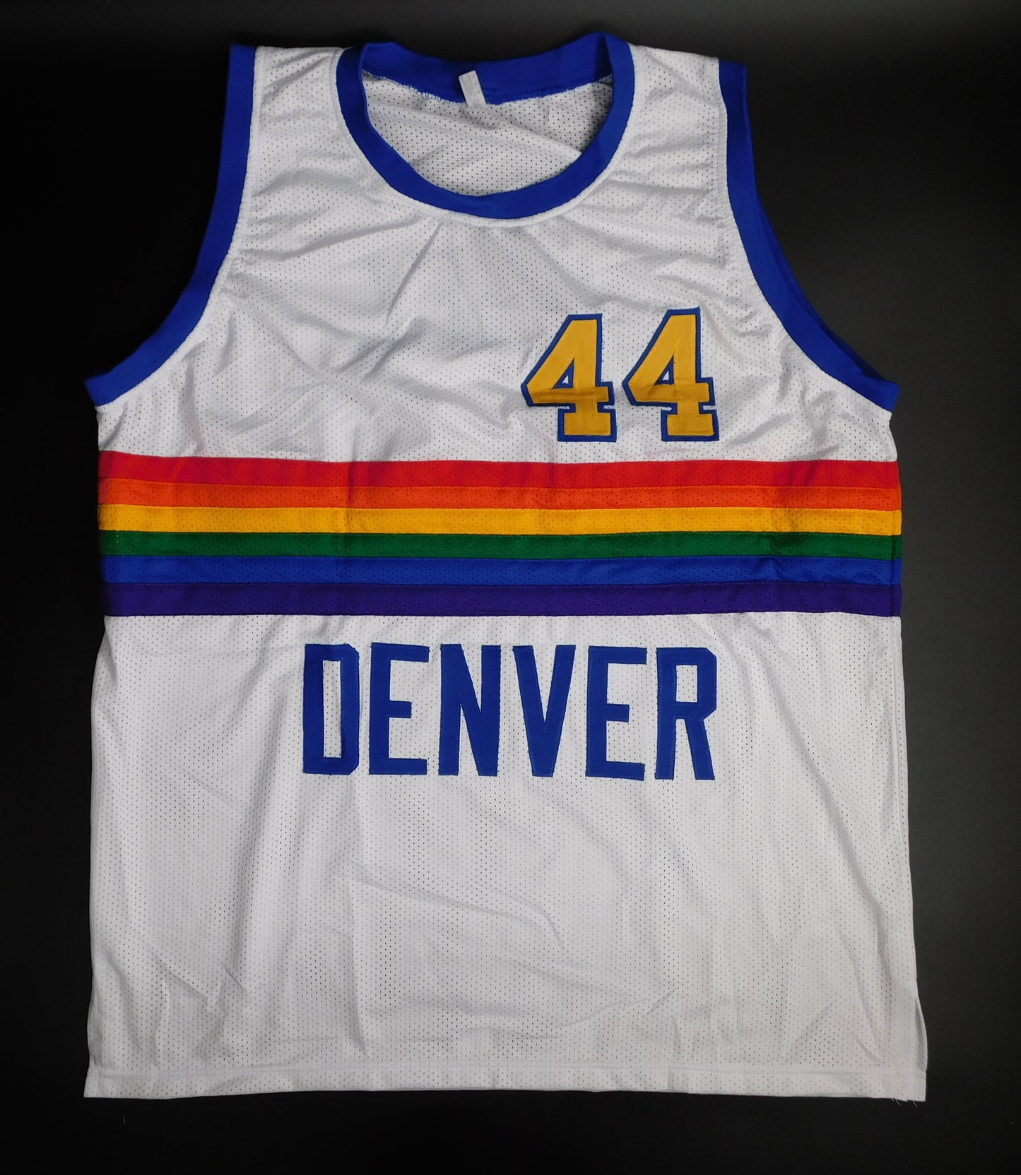 Dan Issel Signed Autographed Denver Nuggets Basketball Jersey HOF Kentucky JSA COA