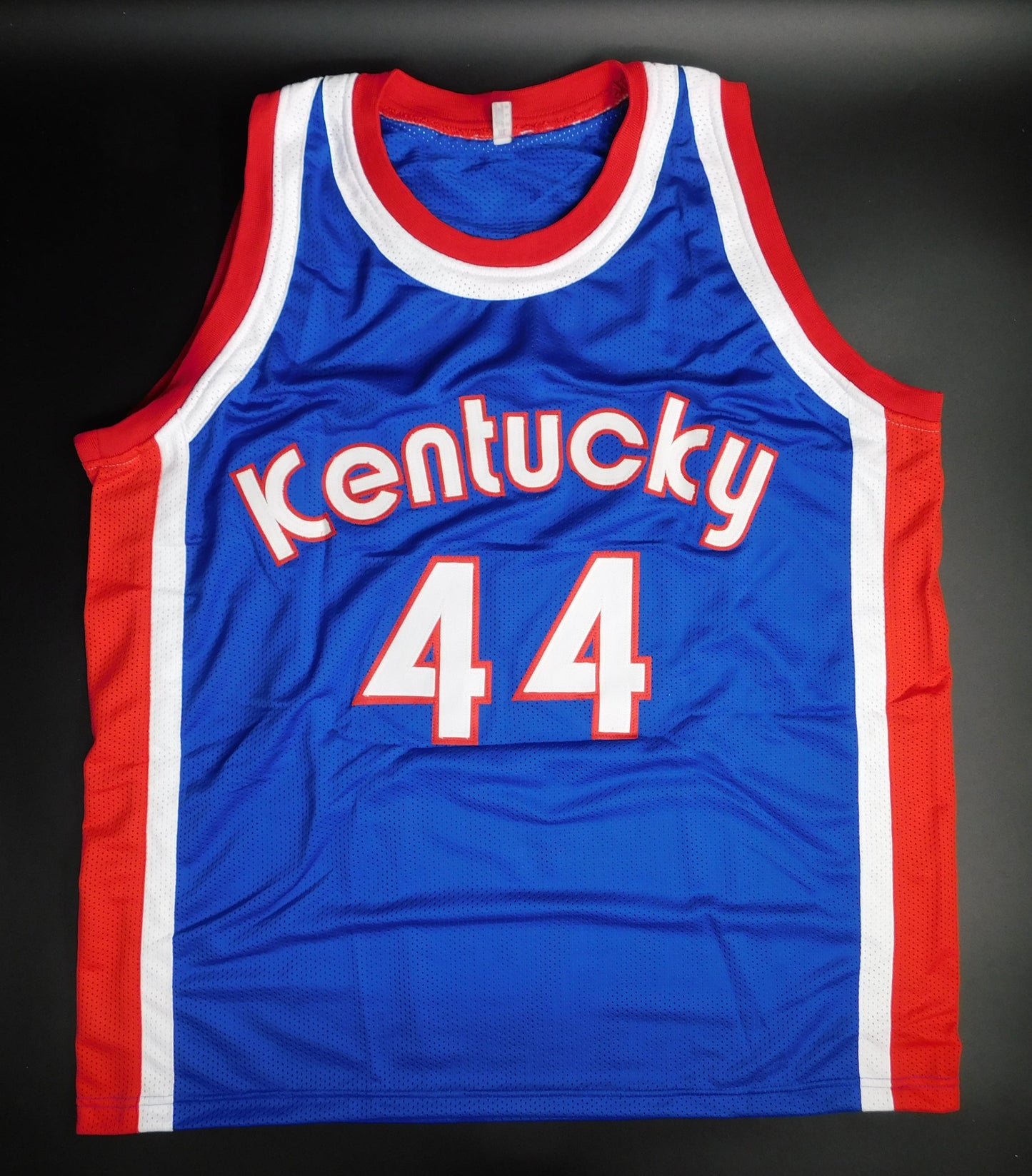 Dan Issel Signed Autographed Kentucky Colonels Basketball Jersey HOF KU JSA COA