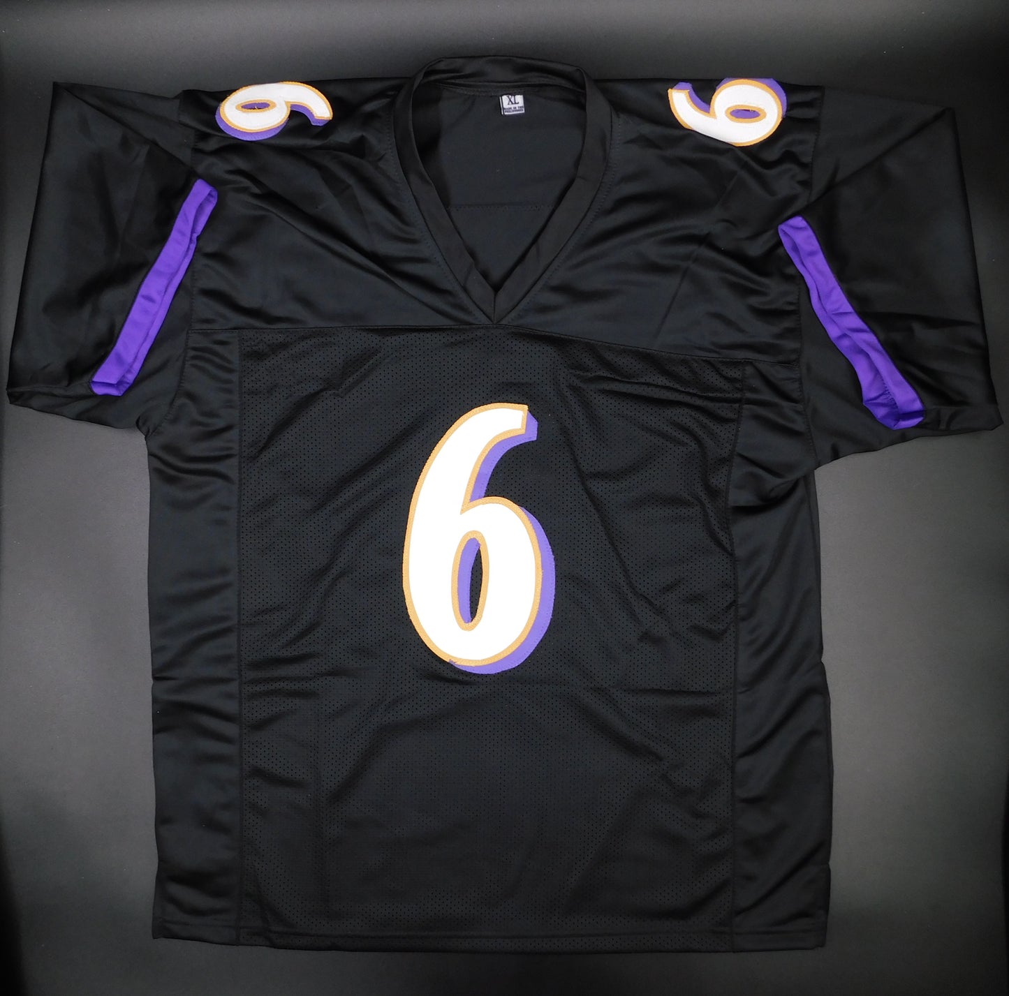 Patrick Queen Signed Autographed Baltimore Ravens Black Football Jersey JSA COA