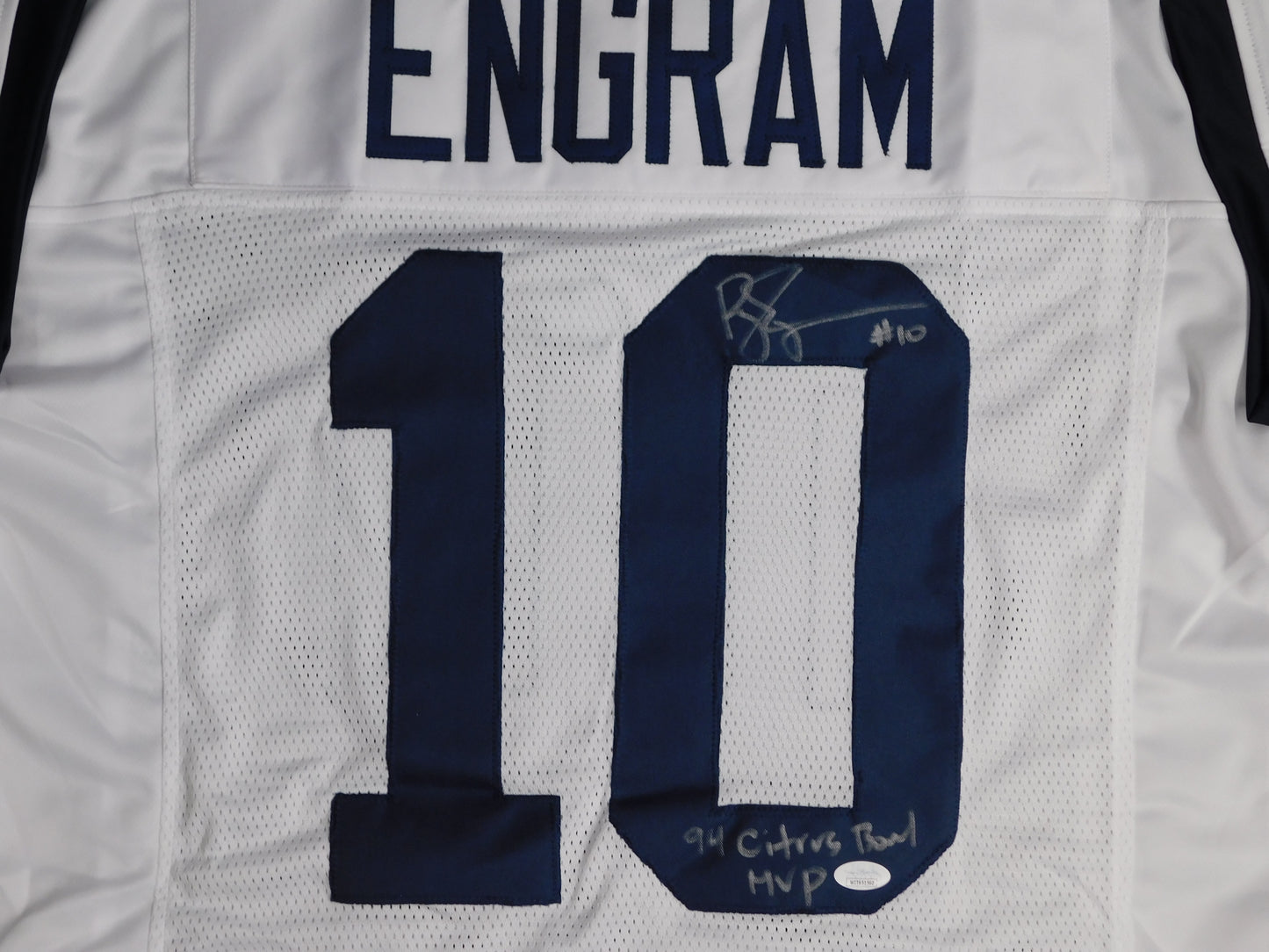 Bobby Engram Signed Auto Penn State Nittany Lions Football Jersey MVP JSA COA