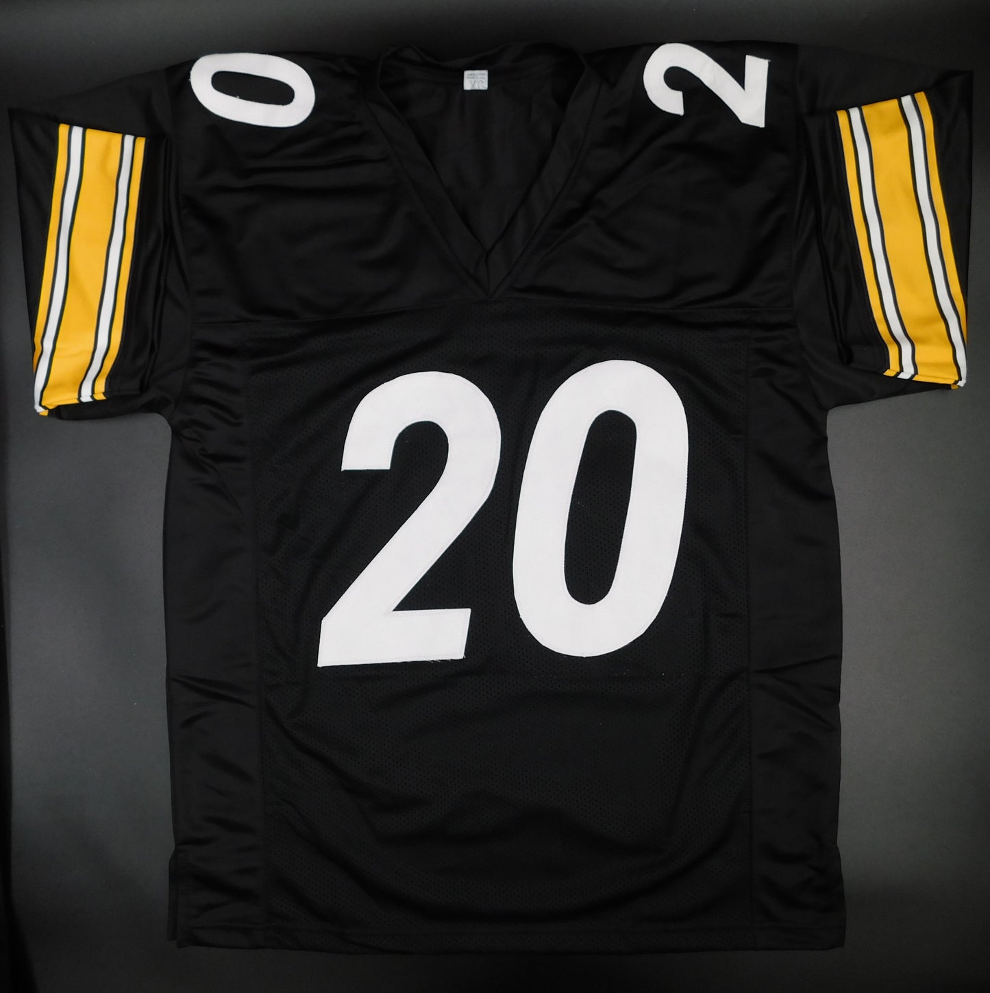 Cameron Cam Sutton Signed Autographed Pittsburgh Steelers Black Football Jersey JSA COA