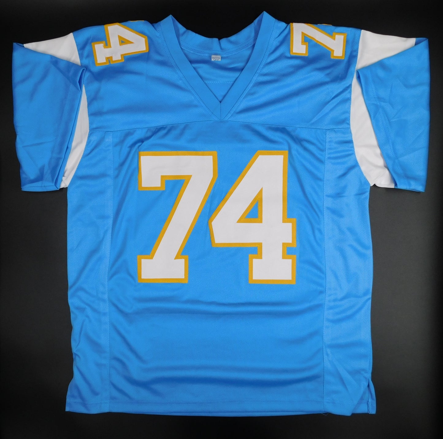 Ron Mix Signed Autographed San Diego LA Chargers Football Jersey HOF Tristar COA