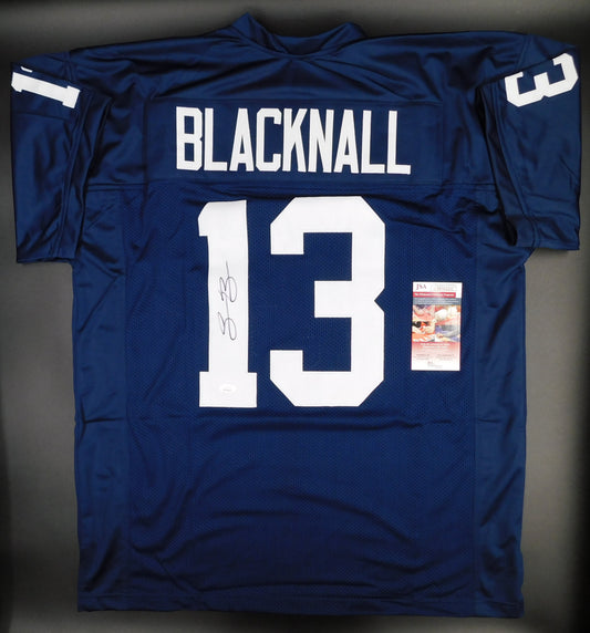 Saeed Blacknall Signed Autographed Penn State Nittany Lions Football Jersey JSA COA