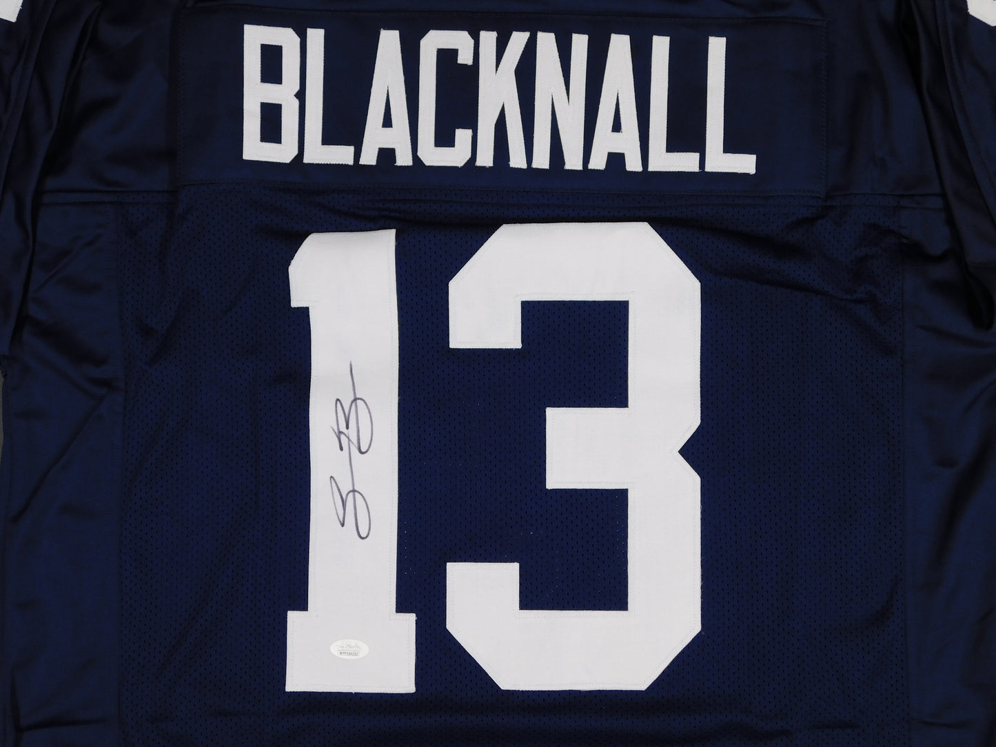 Saeed Blacknall Signed Autographed Penn State Nittany Lions Football Jersey JSA COA