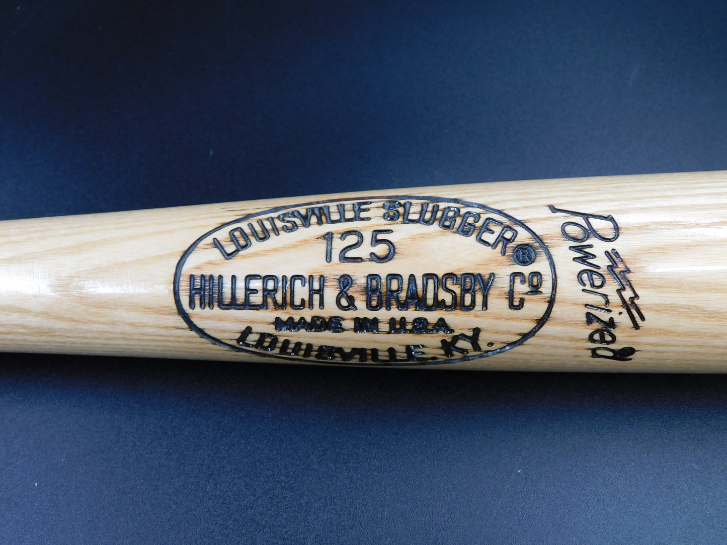 Mickey Mantle No 7 Signed Inscribed Louisville Slugger Game Model Baseball Bat NY Yankees PSA LOA