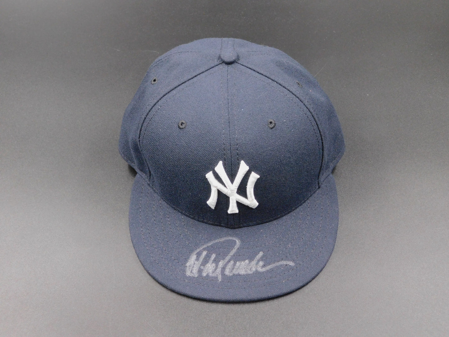 Jorge Posada Signed Autographed New York Yankees Hat Cap Core Four Steiner COA