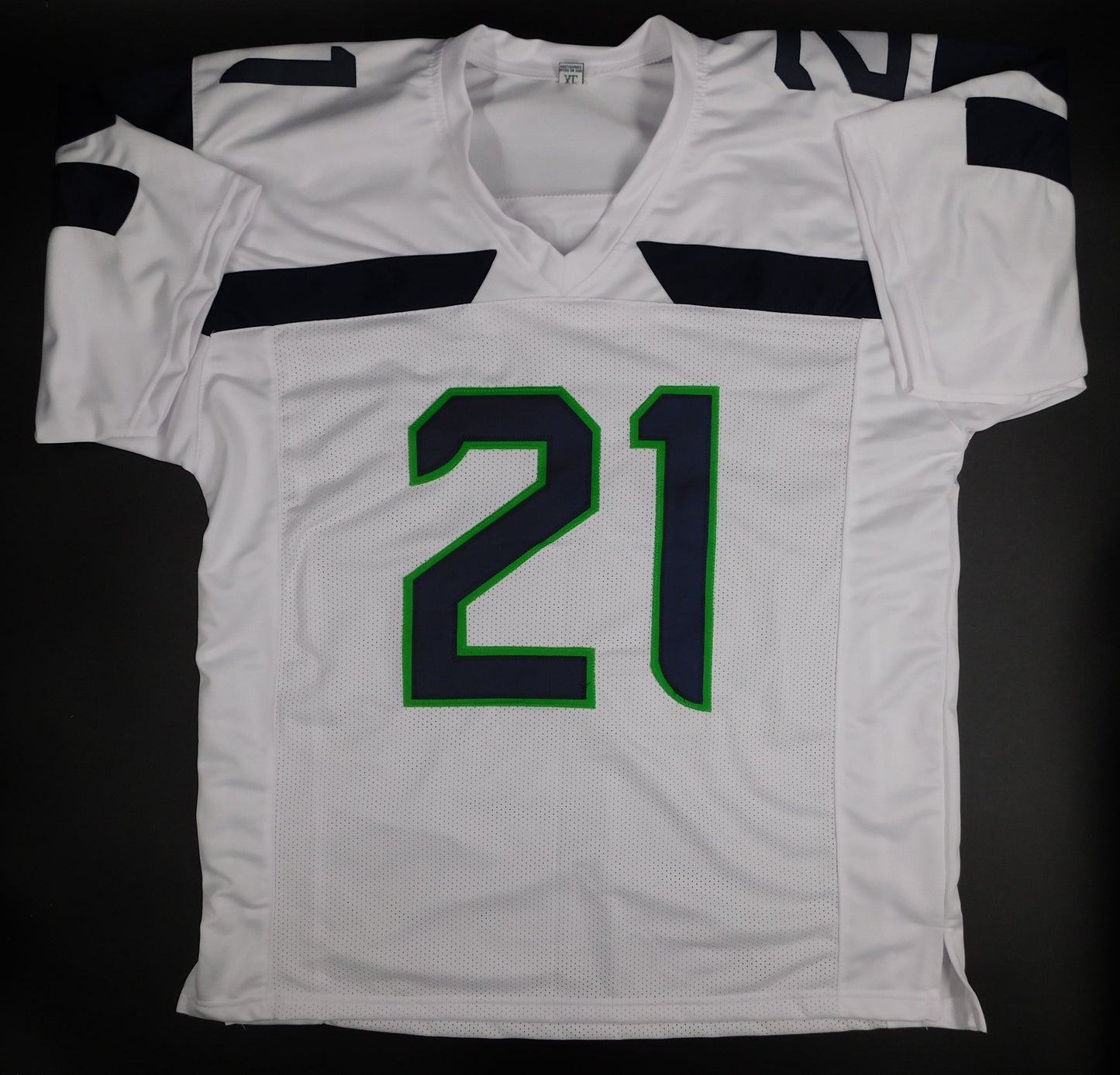 Devon Witherspoon Signed Autographed Seattle Seahawks White Football Jersey JSA COA