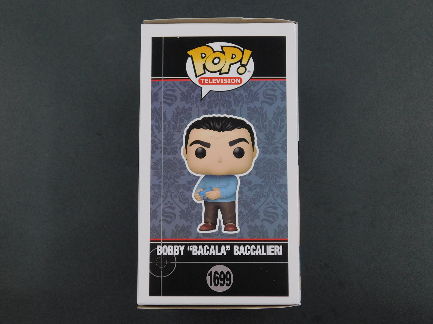 Steve Schirripa Signed Auto Funko Pop 1699 Sopranos Bobby Baccalieri BAS COA