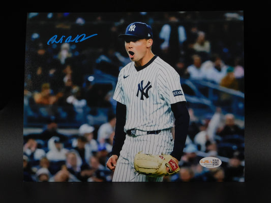 Will Warren Signed Autographed 8x10 Color Photograph New York Yankees JSA COA B