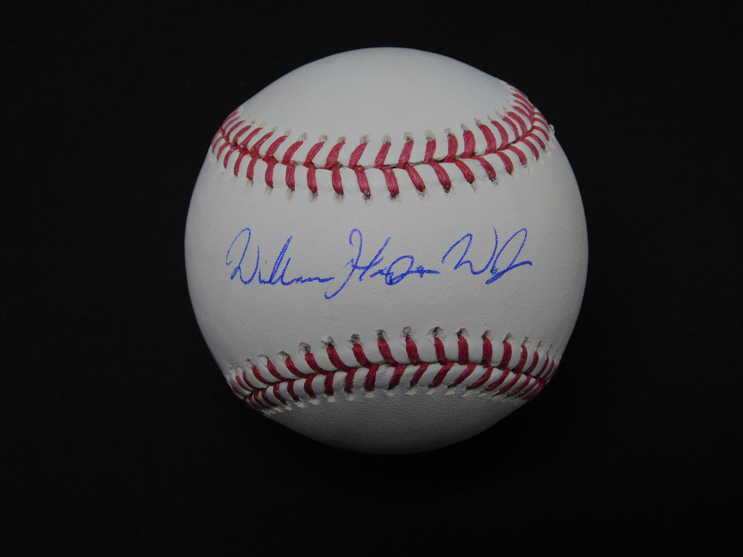 Will Warren Signed Autographed OML Baseball Full Name William Harper Warren NY Yankees JSA COA