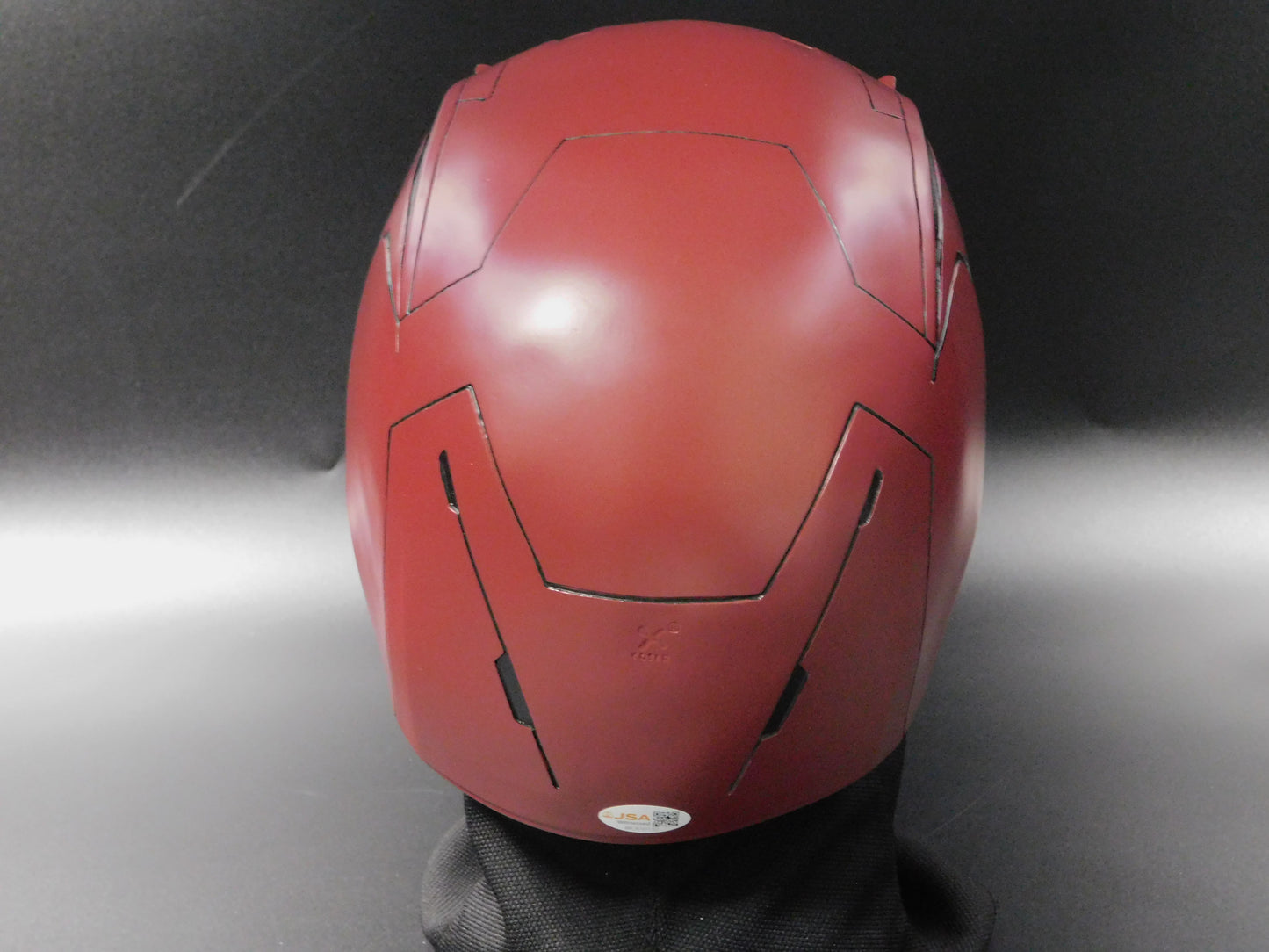 Charlie Cox Signed Autographed Daredevil Cowl Mask Full Helmet MCU Marvel JSA COA