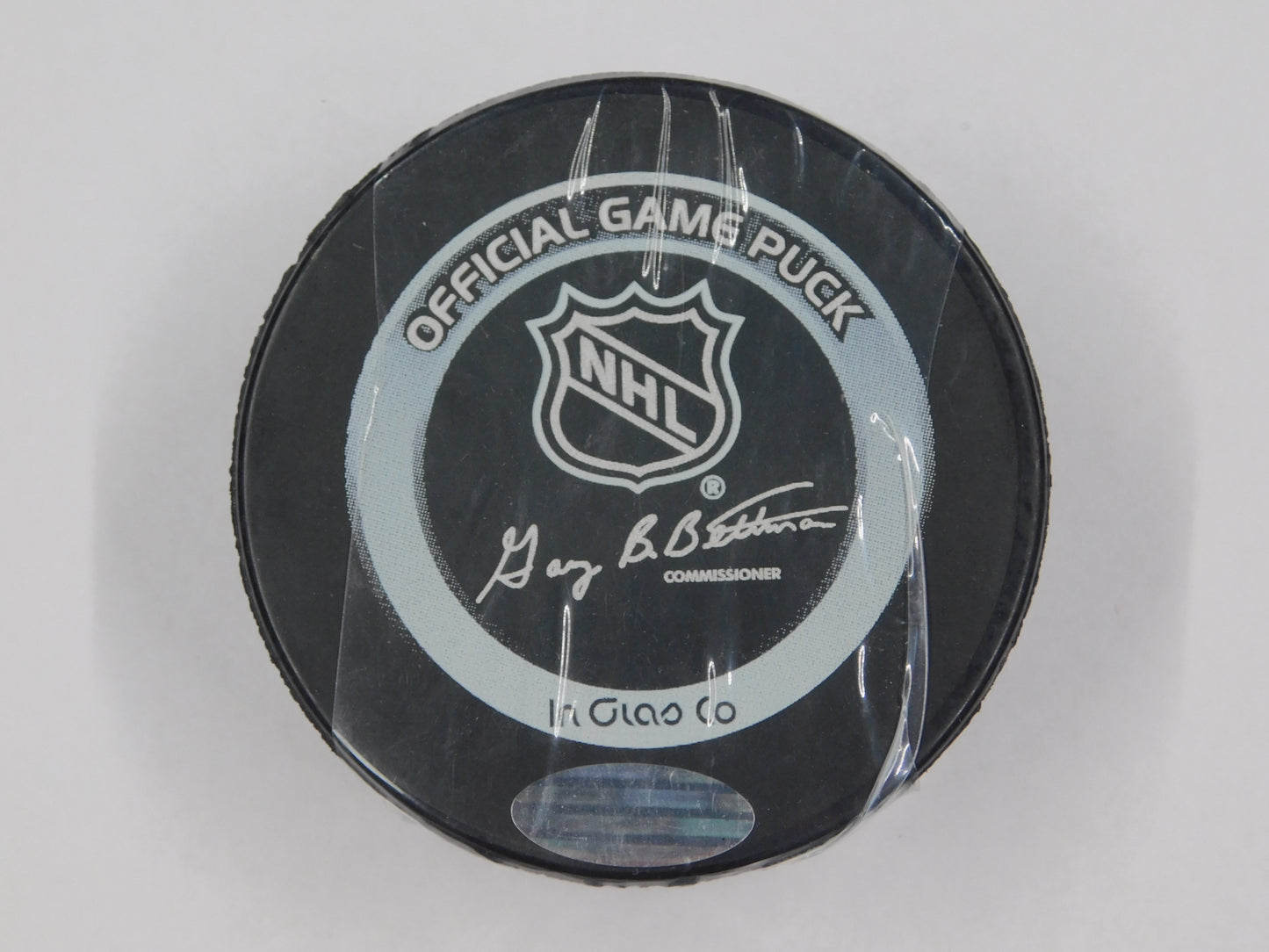 Eric Lindros Signed Autographed Hockey Puck New York Rangers Steiner Sports COA
