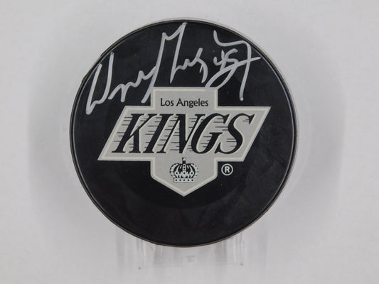 Wayne Gretzky Signed Autographed Hockey Puck Los Angeles Kings Upper Deck UDA COA