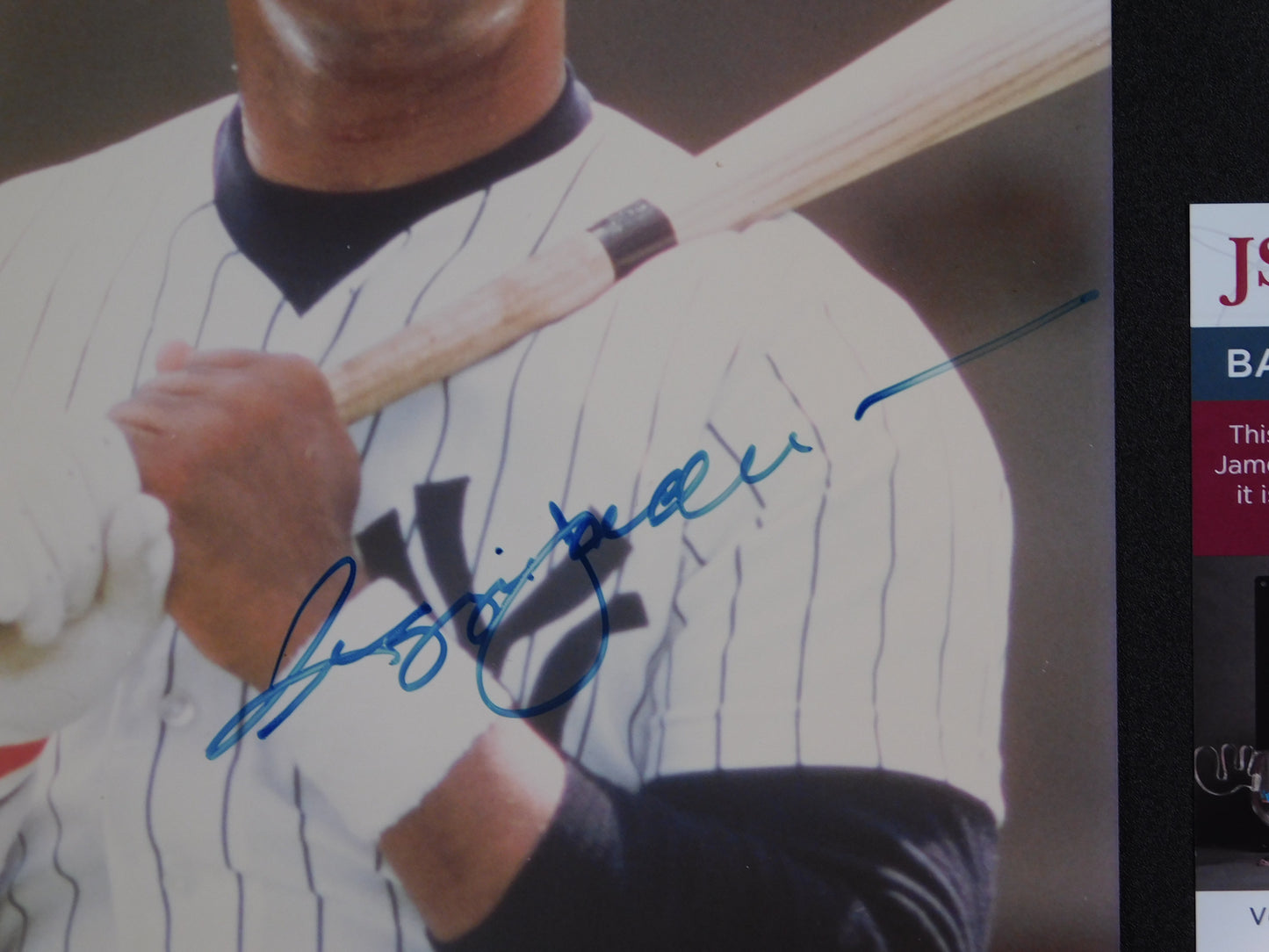 Reggie Jackson Signed Autographed 8x10 Photo New York Yankees HOF JSA COA