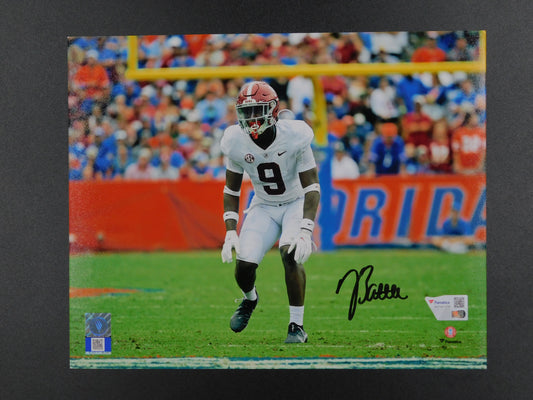 Jordan Battle Signed Autographed 8x10 Photo Alabama Crimson Tide Bengals Fanatics COA